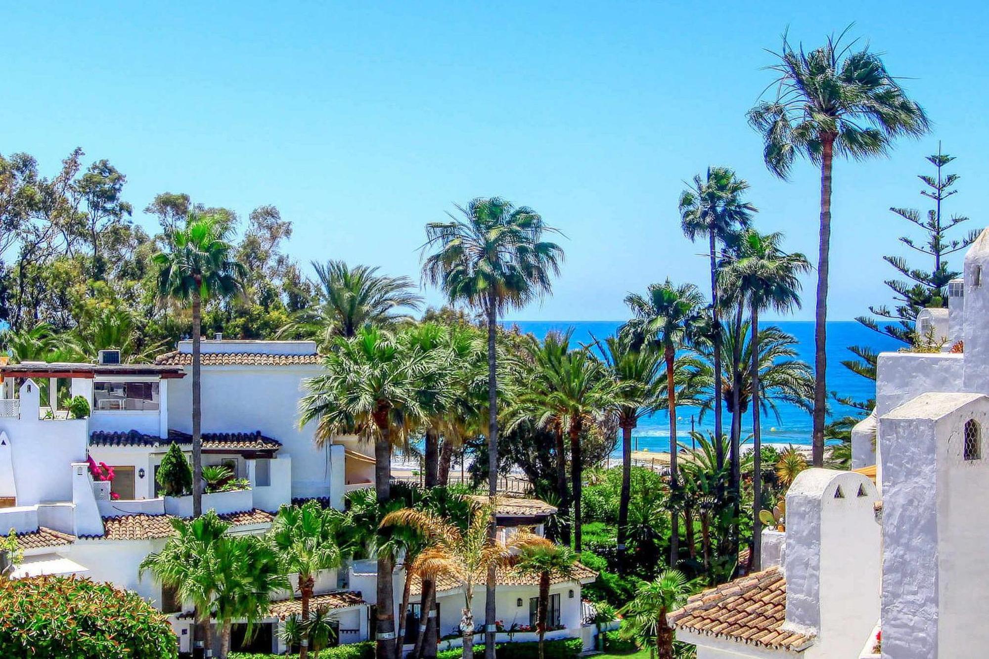 1108 Beachfront 2 Apartments With Roofterrace 80Mtrgt Beach 3 Pools Marbella Exterior foto